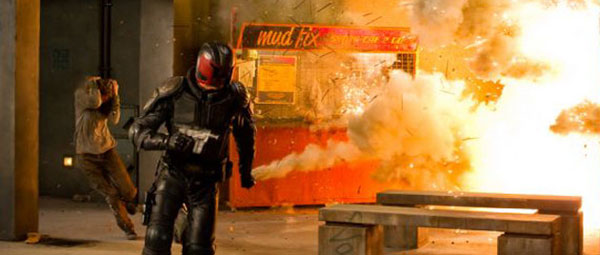 Dredd 3D: spelen met de mogelijkheden van 'n highspeed camera