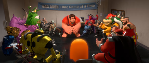 Wreck-It Ralph: Ralph als lid van 'n praatgroep van slechteriken