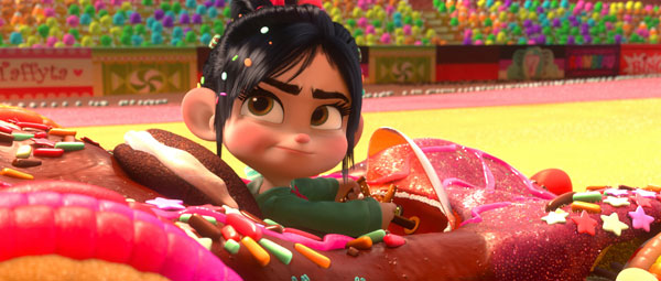 Wreck-It Ralph: tomboy Vanellope in haar superskelter...
