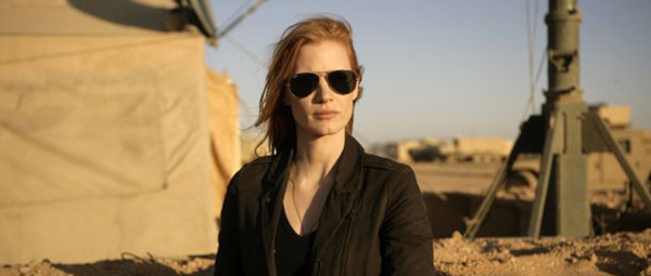 Zero Dark Thirty: superster in wording Jessica Chastain