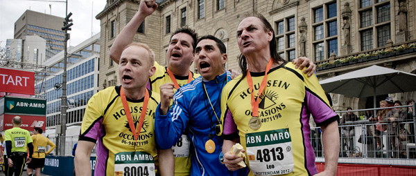 De Marathon: Hensema, Lammers, Oaïssa en Van Waardenberg