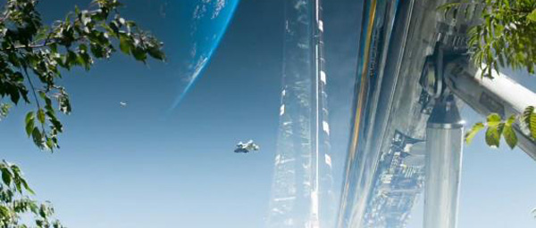 Elysium: mooie combinatie van visual fx en production design...