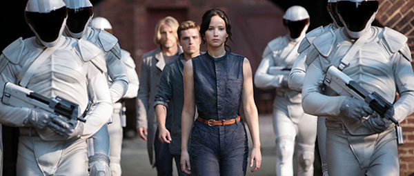 The Hunger Games: Catching Fire - Harrelson, Hutcherson & Lawrence