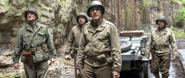 The Monuments Men: Murray, Leonidas, Clooney en Balaban...