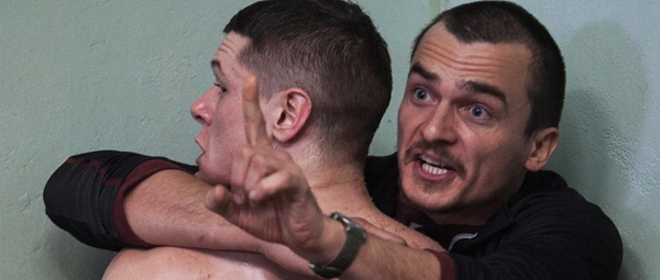 Starred Up: O'Connell en Friend in een intens heftig moment...