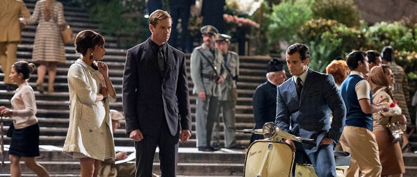 The Man from U.N.C.L.E.-recensie: leuke chemie tussen Vikander, Hammer en Cavill