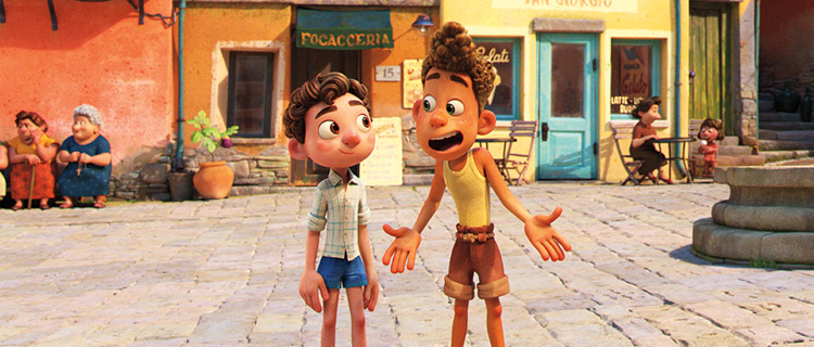 Luca-recensie: meer Disney dan Pixar, en mogelijk daarom ook wel online uitgebracht (en niet in de bioscoop)? Al blijft ie wel vrolijk kleurrijk hoor...