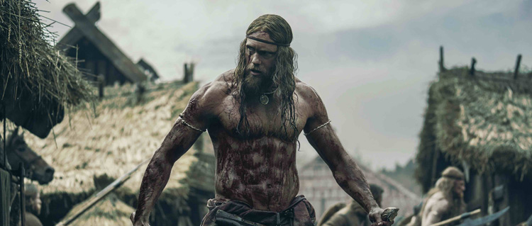 The Northman-recensie: Aleksander Skarsgård going Berserk, als Noorse Hamlet-Viking..!