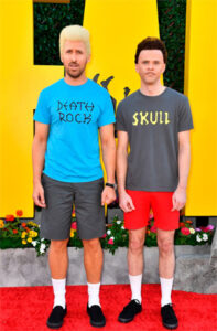 Gosling als Butthead op rode loper The Fall Guy