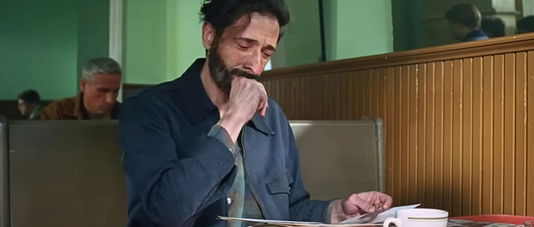 The Brutalist-recensie: Brody is bijna ongepast goed, met ook geweldig tegenspel...
