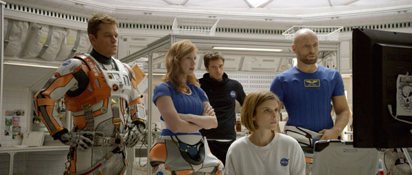 The Martian-recensie: de Mars-crew in gelukkiger tijden, maar wat een cast..!